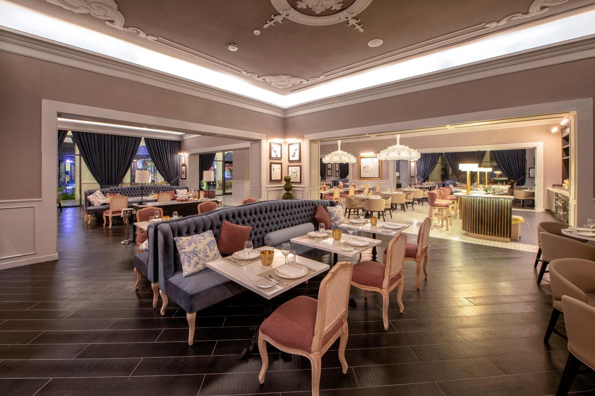 Lopesan Costa Bavaro Resort, Spa & Casino Punta Cana Buitenkant foto The interior of the restaurant